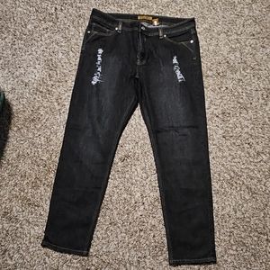 Classic Blue size 22 black jean